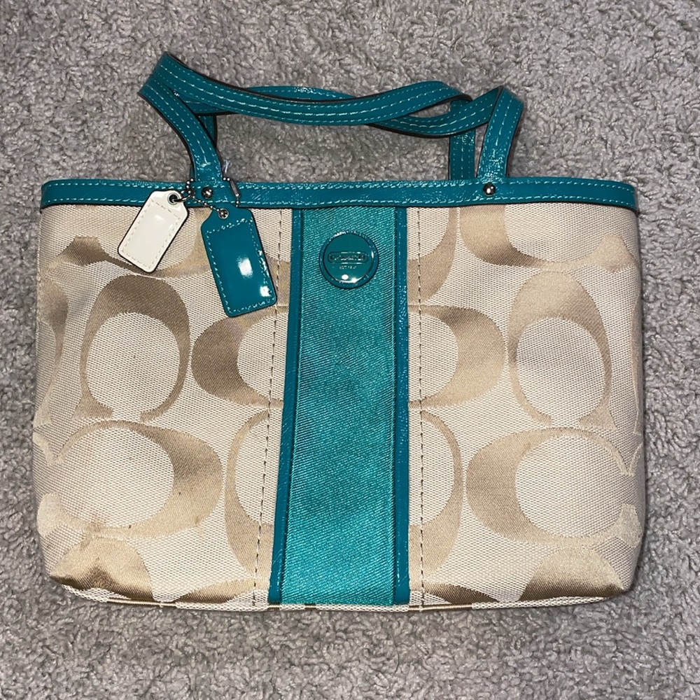 Coach bag and wallet